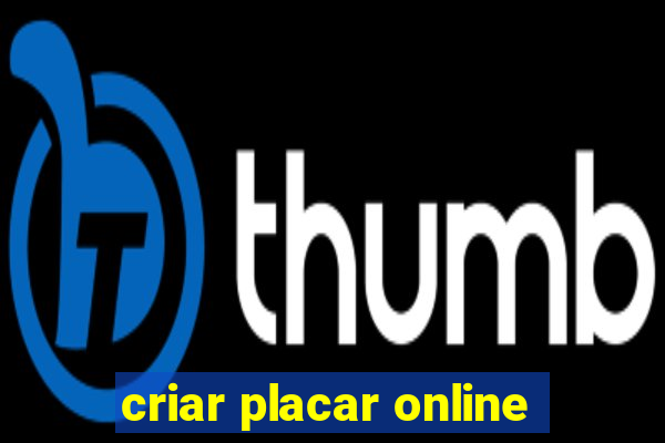 criar placar online